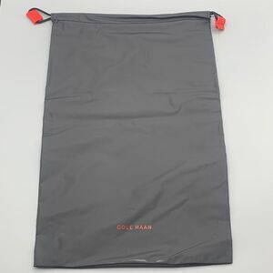COLE HAAN | 1 UNISEX ORIGINAL SHOE DUST BAG | BLACK CHARCOAL RED